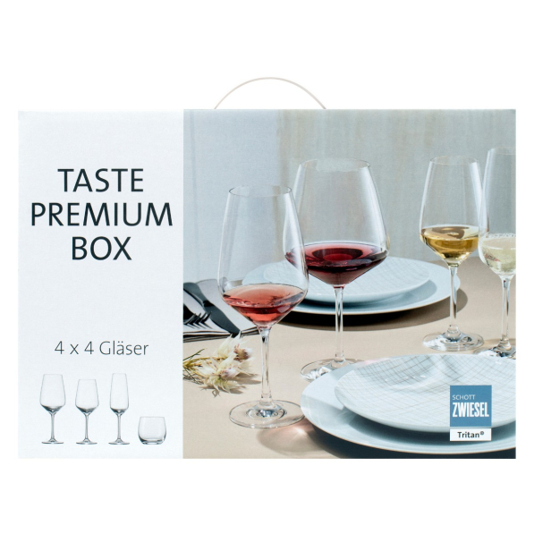 SCHOTT ZWIESEL Taste Premium 16 el. - zestaw do degustacji win kryształowy