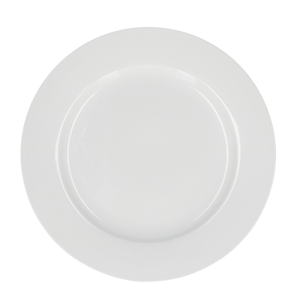 LA PORCELLANA BIANCA Essenziale 30 cm 2 szt. - patery na ciasto porcelanowe