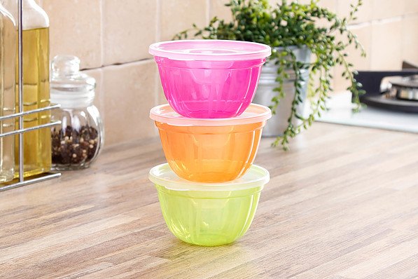 Foremki do galaretek plastikowe BRANQ FLORIS 0,2 l 3 szt.