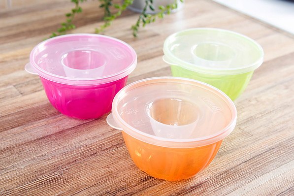 Foremki do galaretek plastikowe BRANQ FLORIS 0,2 l 3 szt.