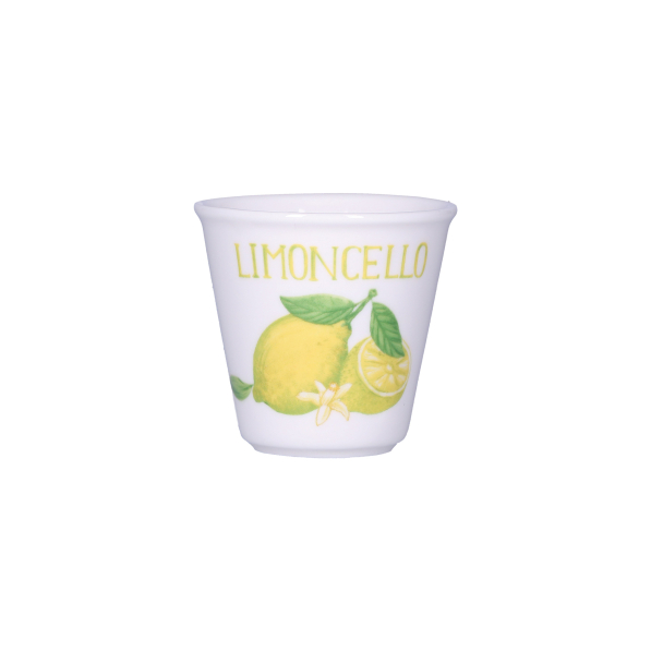 LA PORCELLANA BIANCA Liquorelli Limoncello 75 cm 6 szt. - kieliszki na likier porcelanowe