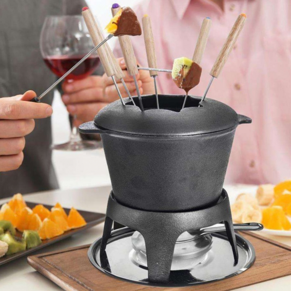 Zestaw do fondue żeliwny CAULDRON FONDUE