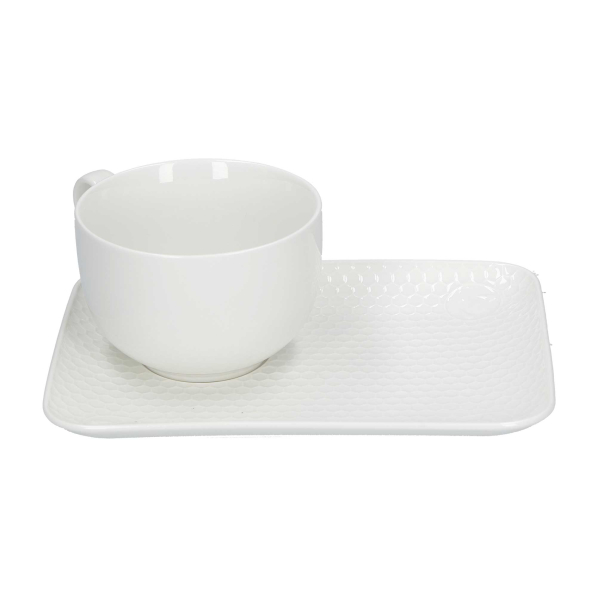 LA PORCELLANA BIANCA Aperegina 300 ml - filiżanka porcelanowa ze spodkiem