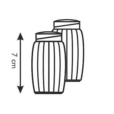 TESCOMA Classic Salty - solniczka i pieprzniczka szklane