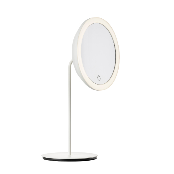 ZONE DENMARK Comfort 18 cm - lusterko kosmetyczne powiększające z podświetleniem