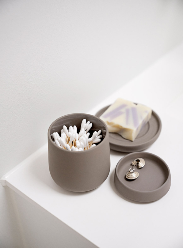 ZONE DENMARK Nova One - pojemnik na patyczki do uszu ceramiczny