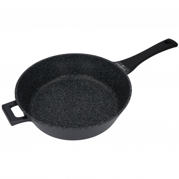 ZWIEGER Black Stone 28 cm - patelnia nieprzywierająca