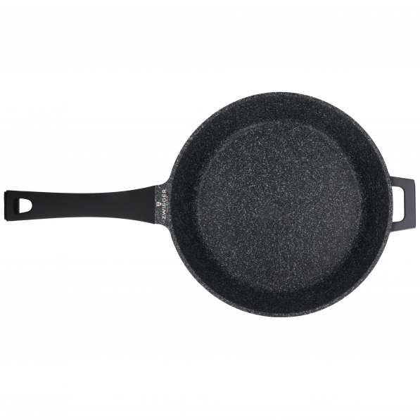 ZWIEGER Black Stone 28 cm - patelnia nieprzywierająca