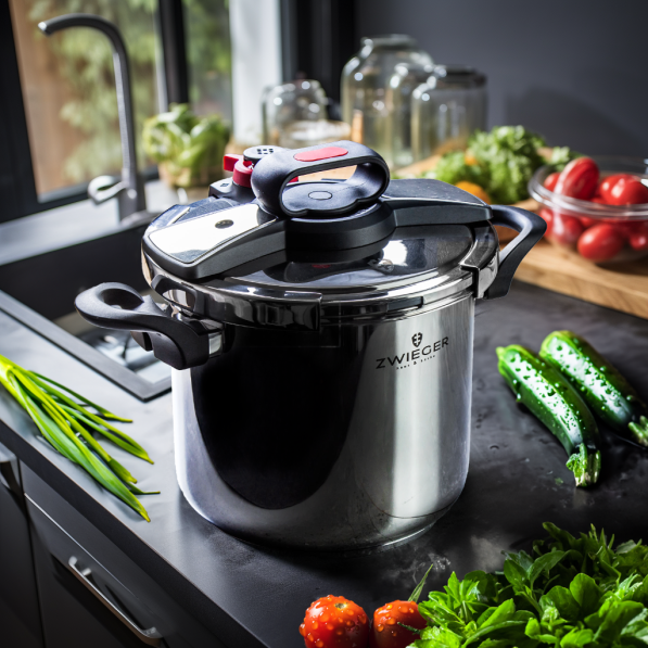 ZWIEGER Klassiker 7 l - szybkowar ciśnieniowy ze stali nierdzewnej