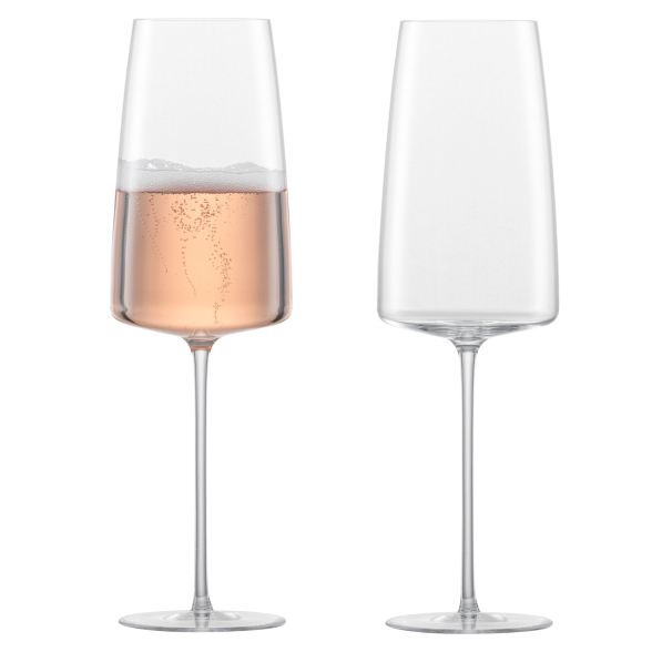 ZWIESEL HANDMADE Simplify 407 ml 2 szt. - kieliszki do wina musującego kryształowe