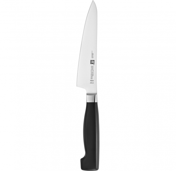 ZWILLING Four Star 14 cm czarny - nóż szefa kuchni kuty