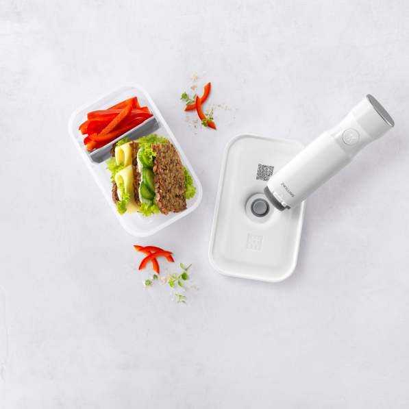 ZWILLING Fresh & Save II 0,8 l biały - lunch box / śniadaniówka próżniowa plastikowa z separatorem