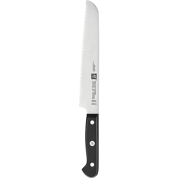 ZWILLING Gourmet 20 cm czarny - nóż do krojenia chleba i pieczywa stalowy