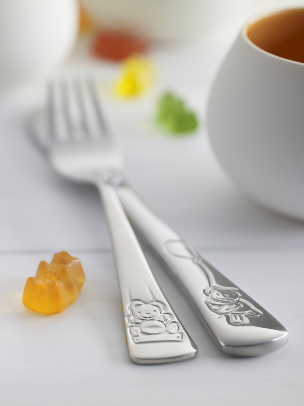 Zwilling Kids Miś - sztućce dla dzieci ze stali nierdzewnej