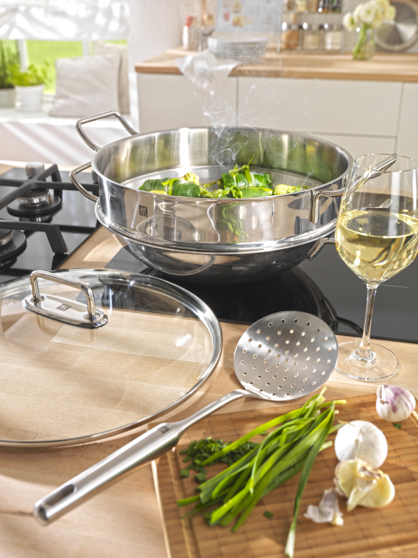 ZWILLING Plus 24 cm - wkład / sitko do gotowania na parze ze stali nierdzewnej