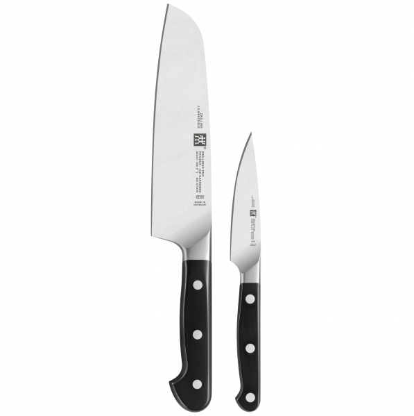 ZWILLING Pro 2 szt. czarne - noże kuchenne stalowe