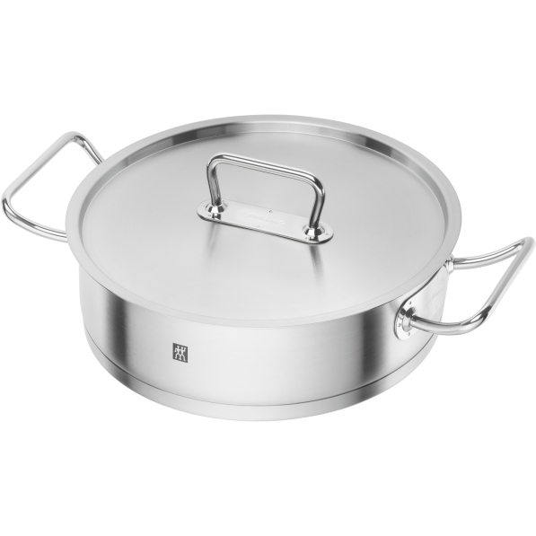 ZWILLING Pro S 28 cm - patelnia ze stali nierdzewnej z pokrywką