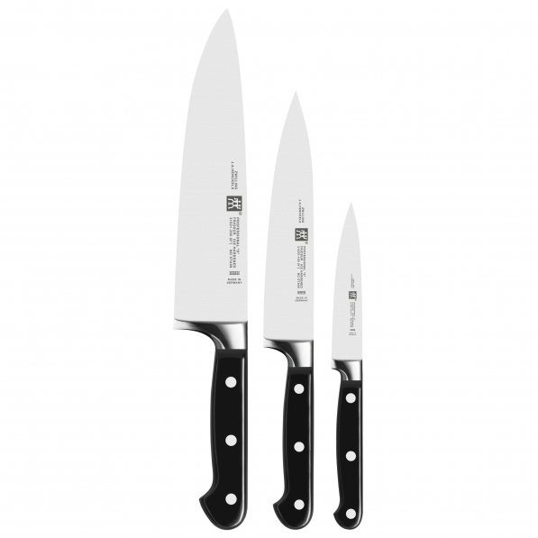 ZWILLING Professional S 3 szt. czarne - noże kuchenne stalowe