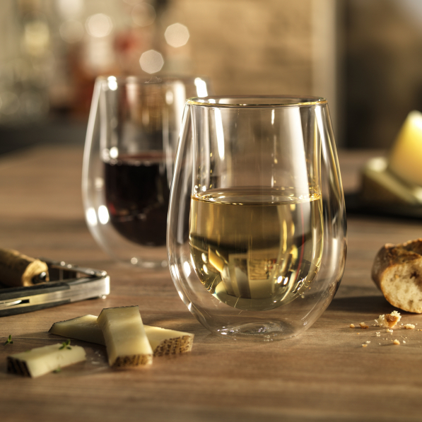 ZWILLING Sorrento Bar 296 ml 2 szt. - kieliszki do wina białego termiczne z podwójnymi ściankami szklane
