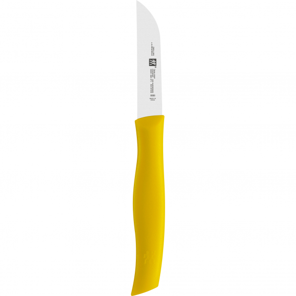 ZWILLING Twin Grip 8 cm żółty - nóż do obierania warzyw i owoców stalowy