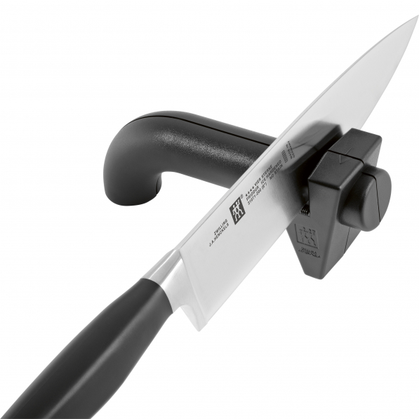 ZWILLING Twin Sharp czarna - ostrzałka do noży stalowo-ceramiczna