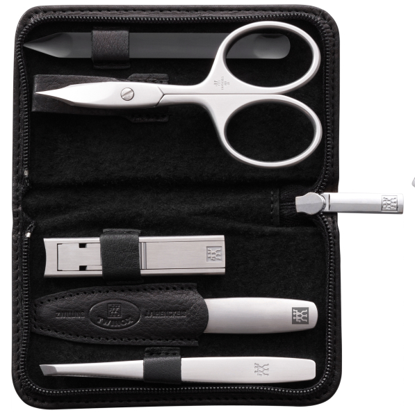 ZWILLING Twinox 5 el. - zestaw do paznokci ze stali nierdzewnej w etui