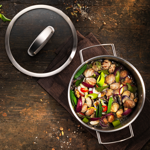 ZWILLING Vitality Short 4,5 l - garnek ze stali nierdzewnej z pokrywką