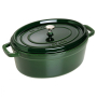 STAUB La Cocotte 3,2 l zielony - garnek do pieczenia chleba żeliwny