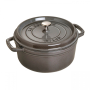 STAUB La Cocotte 3,8 l grafitowy - garnek do pieczenia chleba żeliwny