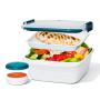 OXO Prep And Go 1,5 l - lunch box / śniadaniówka dwukomorowa