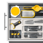 OXO Good Grips 41,5 x 25 cm - organizer / wkład do szuflady na sztućce rozsuwany