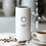 ADLER Coffee Grinder biało-srebrny - młynek do kawy elektryczny