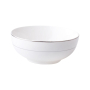 AMBITION Aura Silver 0,85 l - miska / salaterka porcelanowa