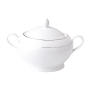 AMBITION Aura Silver 2,8 l - waza do zupy porcelanowa