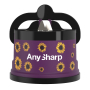 ANYSHARP Classic Purple Sunflowers - ostrzałka do noży z ostrzem z węglika wolframu