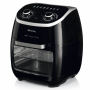 ARIETE 4619 Air Fryer Oven 2w1 2000 W czarny - mini piekarnik elektryczny metalowy z frytkownicą beztłuszczową 