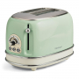 ARIETE Vintage 810 W zielony - toster / opiekacz do kanapek elektryczny stalowy