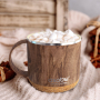 ASOBU Infinite Mug 470 ml - kubek termiczny z uchem ze stali nierdzewnej z ceramiczną powłoką