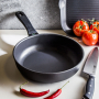 BALLARINI Avola Sauté 24 cm czarna - patelnia nieprzywierająca