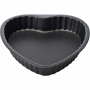 BALLARINI Patisserie Serce 25 cm czarna - forma do pieczenia tarty stalowa