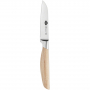 BALLARINI Tevere 9 cm jasnobrązowy - nóż do obierania warzyw i owoców stalowy