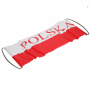 Baner rozkładany BIAŁO-CZERWONY FLAGA POLSKA 24 x 68 cm