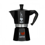 BIALETTI Moka Express Love na 6 filiżanek espresso (6 tz) czarna - włoska kawiarka aluminiowa ciśnieniowa