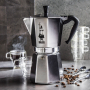 BIALETTI Moka Express na 12 filiżanek espresso (12 tz) - kawiarka aluminiowa ciśnieniowa