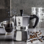BIALETTI Moka Express na 2 filiżanki espresso (2 tz) - włoska kawiarka aluminiowa ciśnieniowa