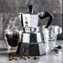 BIALETTI New Moka Elettrika na 2 filiżanki espresso (2 tz) - kawiarka elektryczna aluminiowa ciśnieniowa