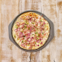 BIRKMANN Pizza 32 cm - blacha do pizzy alzackiej perforowana ze stali węglowej