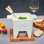 BOSKA Tapas Fondue Bianco 8 el. biały - zestaw do fondue ceramiczny