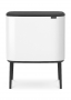 BRABANTIA Bo Touch Bin biały 36 l (313509) - kosz na śmieci ze stali nierdzewnej