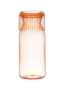 BRABANTIA Bottle 1,3 l pomarańczowy - pojemnik na produkty sypkie plastikowy z miarką